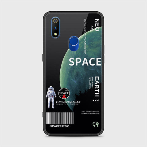 Realme 3 Pro Cover - Limitless Series - HQ Ultra Shine Premium Infinity Glass Soft Silicon Borders Case