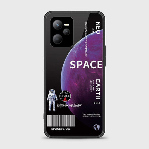 Realme C35 Cover - Limitless Series - HQ Ultra Shine Premium Infinity Glass Soft Silicon Borders Case