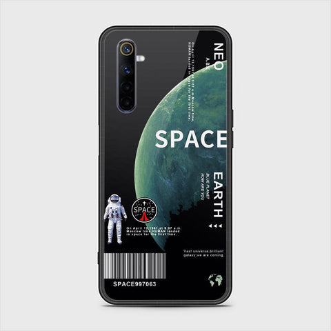 Realme 6 Cover - Limitless Series - HQ Ultra Shine Premium Infinity Glass Soft Silicon Borders Case