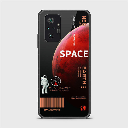 Xiaomi Redmi Note 10 Pro Max Cover - Limitless Series - HQ Ultra Shine Premium Infinity Glass Soft Silicon Borders Case (Fast Delivery)(W)