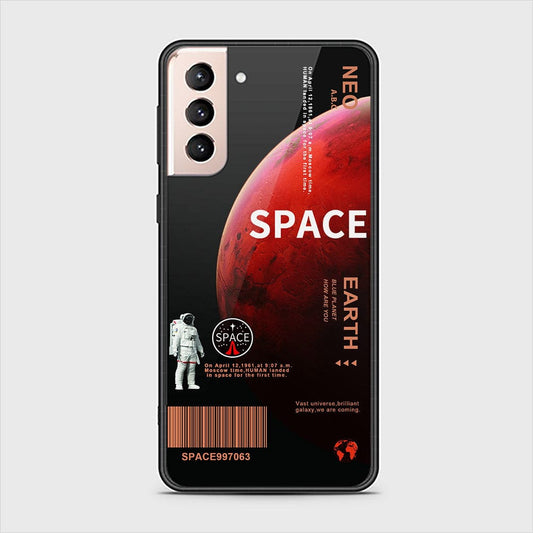 Samsung Galaxy S21 Plus 5G Cover - Limitless Series - HQ Ultra Shine Premium Infinity Glass Soft Silicon Borders Case (Fast Delivery) (H)