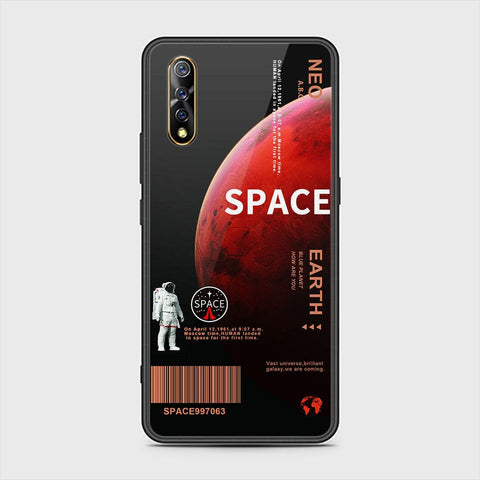 Vivo S1 Cover - Limitless Series - HQ Ultra Shine Premium Infinity Glass Soft Silicon Borders Case