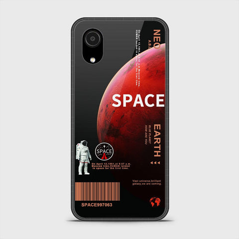 Samsung Galaxy A03 Core Cover - Limitless Series - HQ Ultra Shine Premium Infinity Glass Soft Silicon Borders Case