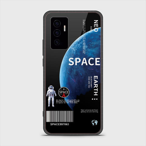 Vivo V23e Cover - Limitless Series - HQ Ultra Shine Premium Infinity Glass Soft Silicon Borders Case