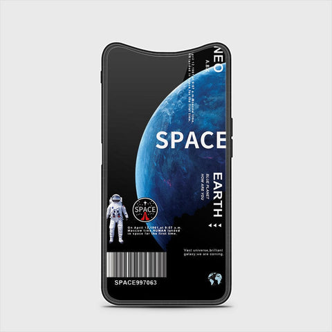 Oppo Find X Cover - Limitless Series - HQ Ultra Shine Premium Infinity Glass Soft Silicon Borders Case