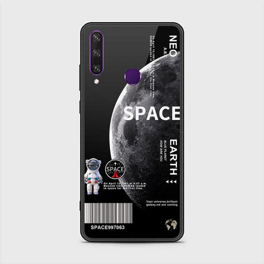 Huawei Y6p Cover - Limitless Series - HQ Ultra Shine Premium Infinity Glass Soft Silicon Borders Case