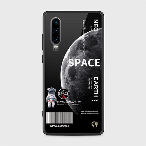 Huawei P30 Cover - Limitless Series - HQ Ultra Shine Premium Infinity Glass Soft Silicon Borders Case