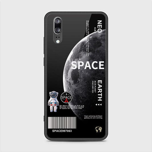 Huawei P20 Cover - Limitless Series - HQ Ultra Shine Premium Infinity Glass Soft Silicon Borders Case