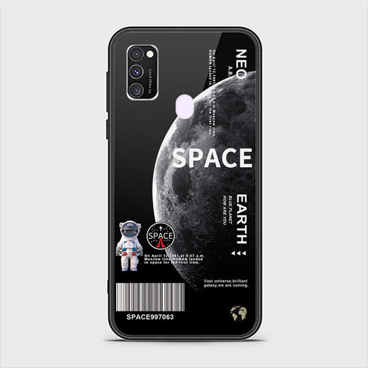 Samsung Galaxy M30s Cover - Limitless Series - HQ Ultra Shine Premium Infinity Glass Soft Silicon Borders Case