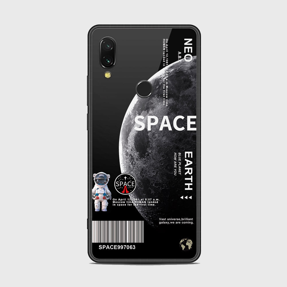 Xiaomi Redmi 7 Cover - Limitless Series - HQ Ultra Shine Premium Infinity Glass Soft Silicon Borders Case