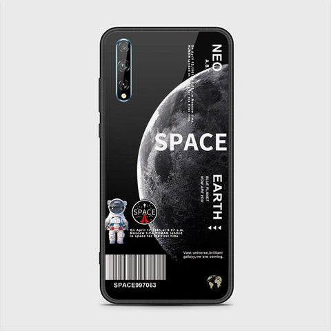 Huawei Y8p Cover - Limitless Series - HQ Ultra Shine Premium Infinity Glass Soft Silicon Borders Case