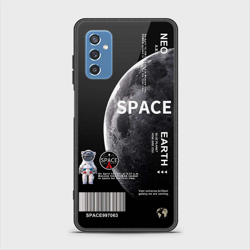 Samsung Galaxy M52 5G Cover - Limitless Series - HQ Ultra Shine Premium Infinity Glass Soft Silicon Borders Case