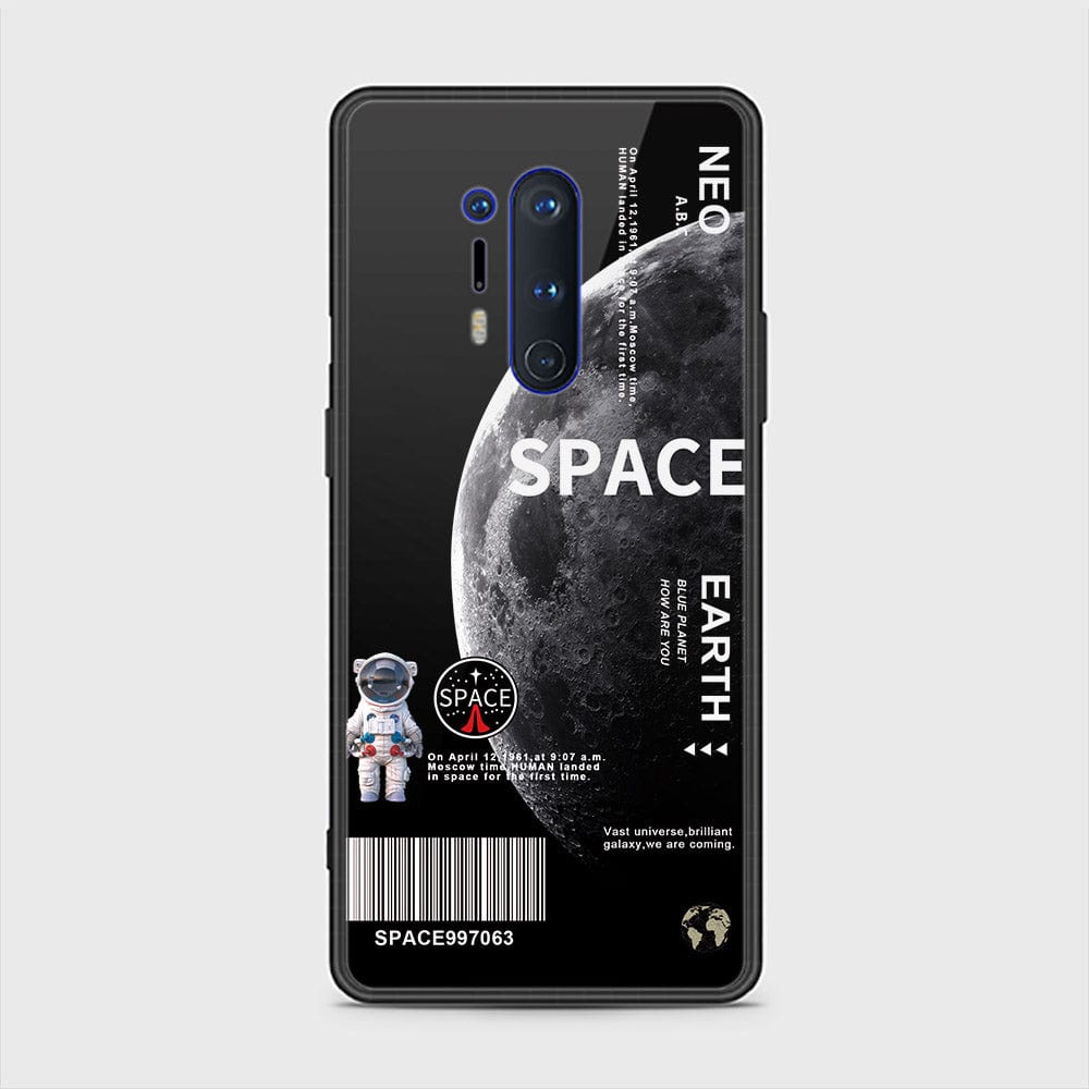 OnePlus 8 Pro Cover - Limitless Series - D140 - HQ Ultra Shine Premium Infinity Glass Soft Silicon Borders Case ( Fast Delivery )