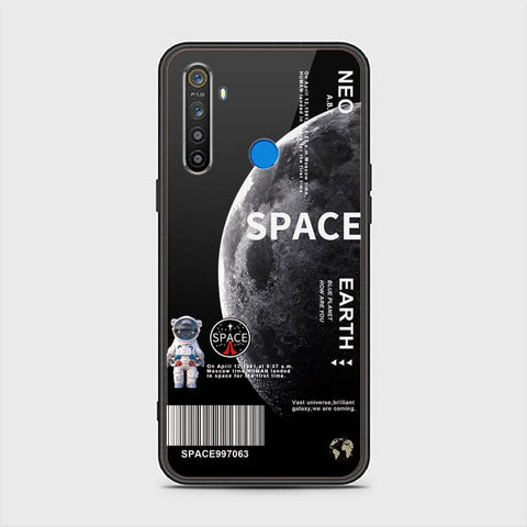 Realme 5 Cover - Limitless Series - HQ Ultra Shine Premium Infinity Glass Soft Silicon Borders Case