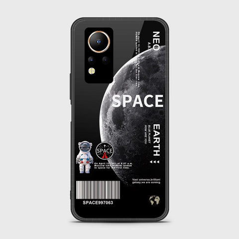 Infinix Note 12 Cover- Limitless Series - HQ Ultra Shine Premium Infinity Glass Soft Silicon Borders Case