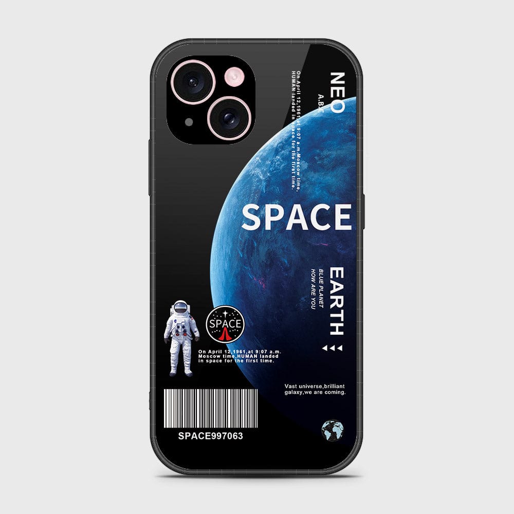 iPhone 15 Plus Cover- Limitless Series - HQ Ultra Shine Premium Infinity Glass Soft Silicon Borders Case (Fast Delivery)