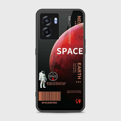 Oppo A56s Cover- Limitless Series - HQ Ultra Shine Premium Infinity Glass Soft Silicon Borders Case