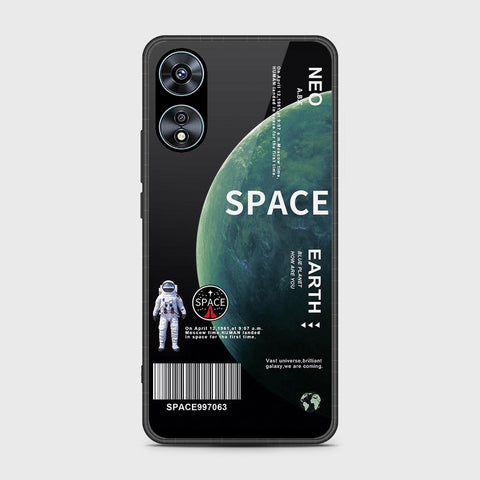 Oppo A78 4G Cover- Limitless Series - HQ Ultra Shine Premium Infinity Glass Soft Silicon Borders Case