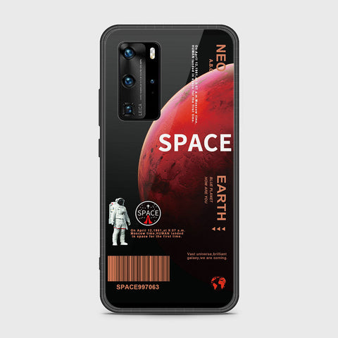 Huawei P40 Pro Cover- Limitless Series - HQ Ultra Shine Premium Infinity Glass Soft Silicon Borders Case