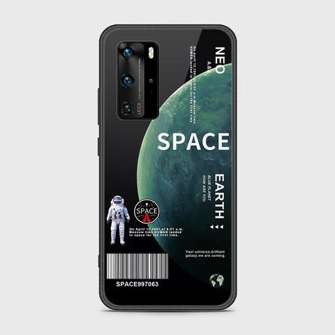 Huawei P40 Pro Cover- Limitless Series - HQ Ultra Shine Premium Infinity Glass Soft Silicon Borders Case