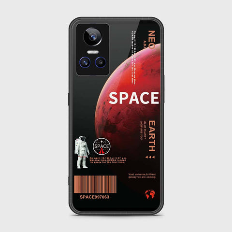Realme GT Neo 3 Cover- Limitless Series - HQ Ultra Shine Premium Infinity Glass Soft Silicon Borders Case