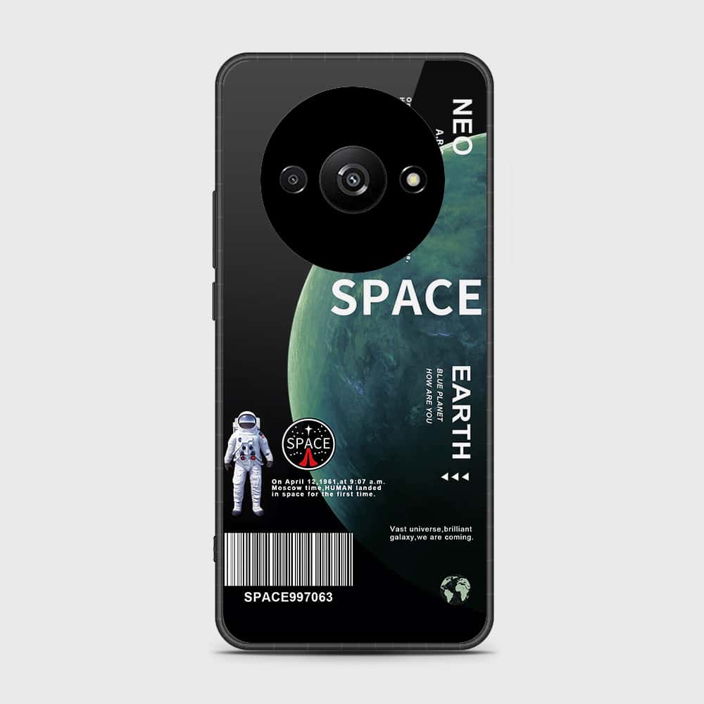Xiaomi Redmi A3 Cover- Limitless Series - HQ Ultra Shine Premium Infinity Glass Soft Silicon Borders Case (Fast Delivery) (H)