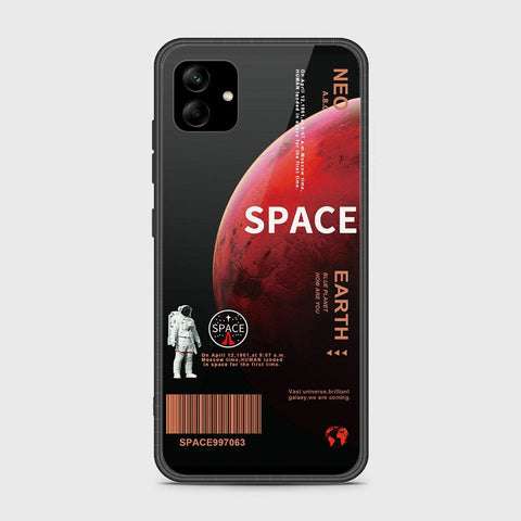 Samsung Galaxy A04 Cover- Limitless Series - HQ Ultra Shine Premium Infinity Glass Soft Silicon Borders Case