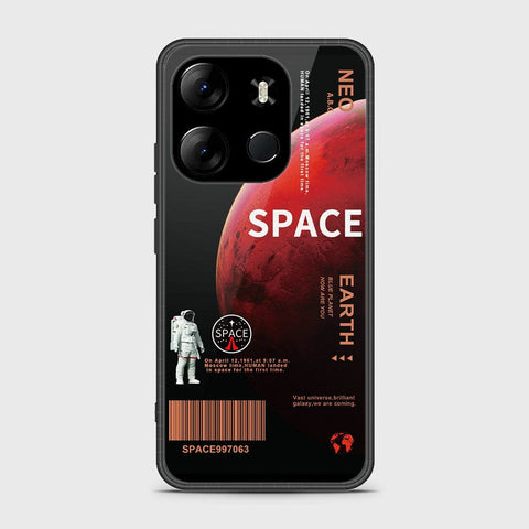Tecno Spark Go 2023 Cover- Limitless Series - HQ Ultra Shine Premium Infinity Glass Soft Silicon Borders Case