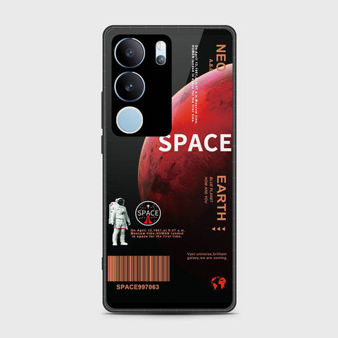 Vivo V29 Cover- Limitless Series - HQ Ultra Shine Premium Infinity Glass Soft Silicon Borders Case