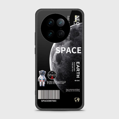 Vivo X90 Pro Cover - Limitless Series - HQ Ultra Shine Premium Infinity Glass Soft Silicon Borders Case