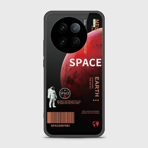 Vivo X90 Pro Cover - Limitless Series - HQ Ultra Shine Premium Infinity Glass Soft Silicon Borders Case