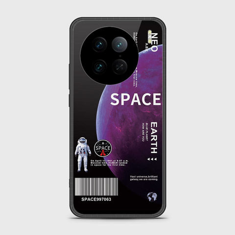 Vivo X90 Pro Cover - Limitless Series - HQ Ultra Shine Premium Infinity Glass Soft Silicon Borders Case