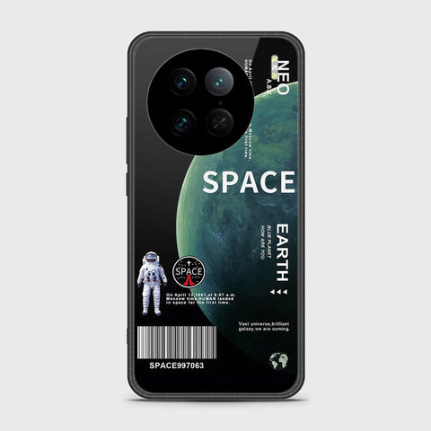 Vivo X90 Pro Cover - Limitless Series - HQ Ultra Shine Premium Infinity Glass Soft Silicon Borders Case