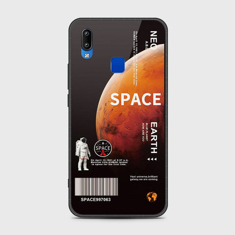 Vivo Y91i Cover- Limitless Series - HQ Ultra Shine Premium Infinity Glass Soft Silicon Borders Case