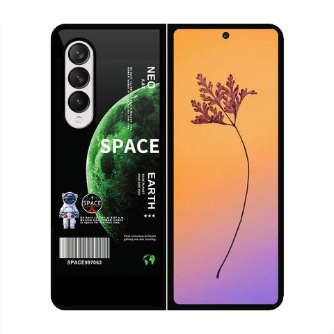 Samsung Galaxy Z Fold 4 5G Cover - Limitless Series - HQ Premium Shine Durable Shatterproof Case - Soft Silicon Borders