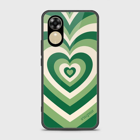 Oppo A17k Cover- O'Nation Heartbeat Series - HQ Ultra Shine Premium Infinity Glass Soft Silicon Borders Case