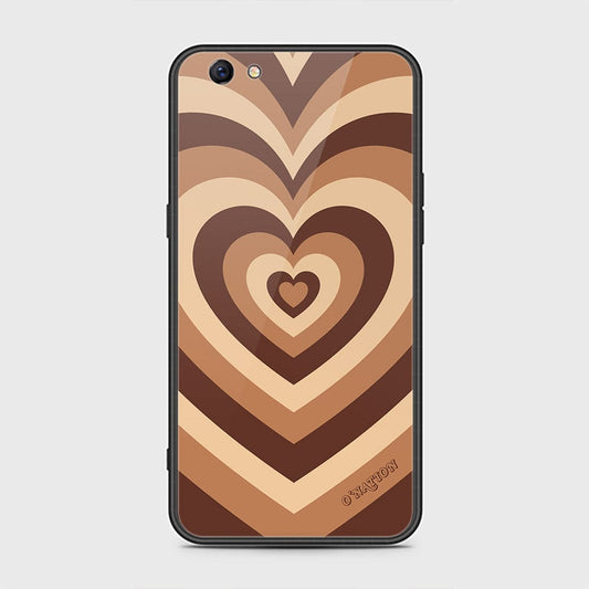 Oppo F3 Plus Cover - O'Nation Heartbeat Series - HQ Ultra Shine Premium Infinity Glass Soft Silicon Borders Case