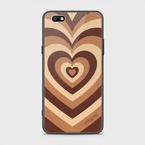 Oppo A77 Cover - O'Nation Heartbeat Series - HQ Ultra Shine Premium Infinity Glass Soft Silicon Borders Case