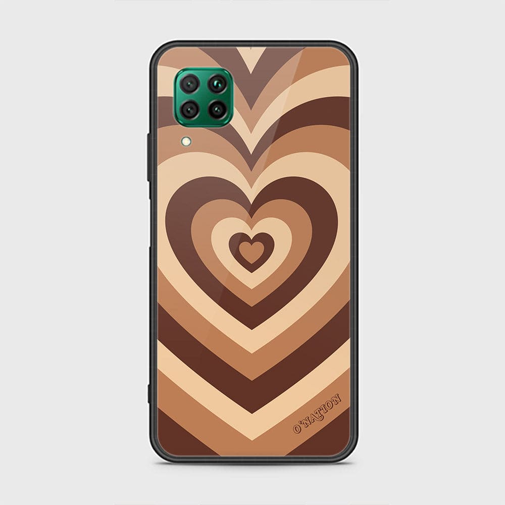 Huawei Nova 6 SE Cover - O'Nation Heartbeat Series - HQ Ultra Shine Premium Infinity Glass Soft Silicon Borders Case