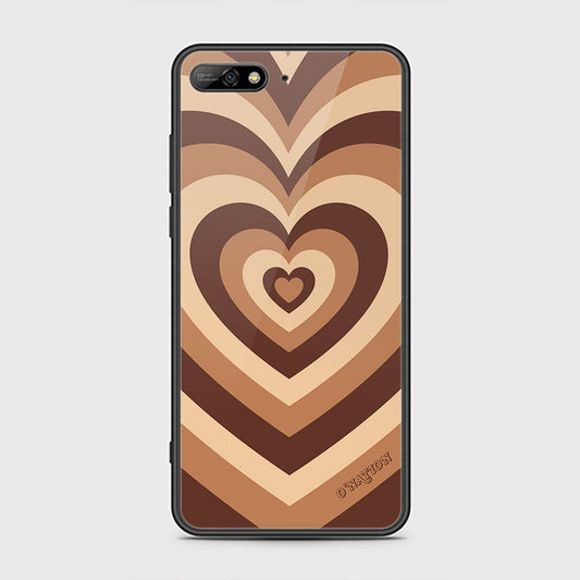 Huawei Y6 Prime 2018 Cover - O'Nation Heartbeat Series - HQ Ultra Shine Premium Infinity Glass Soft Silicon Borders Case