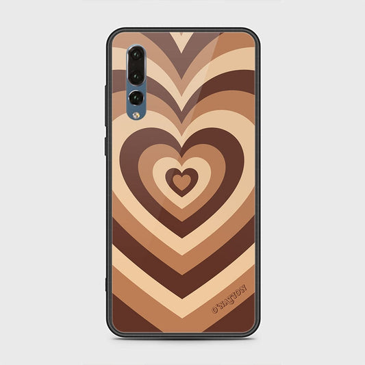 Huawei P20 Pro Cover - O'Nation Heartbeat Series - HQ Ultra Shine Premium Infinity Glass Soft Silicon Borders Case