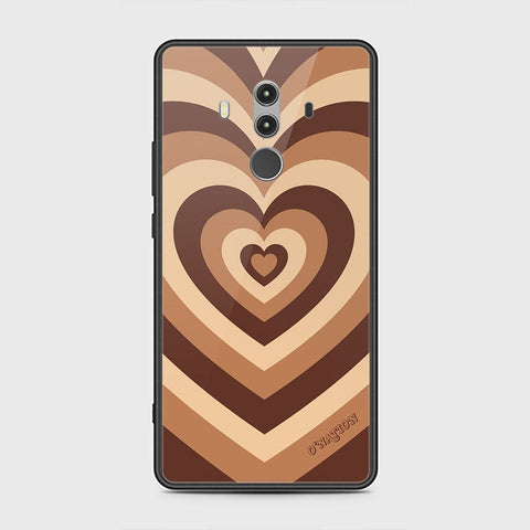 Huawei Mate 10 Pro Cover - O'Nation Heartbeat Series - HQ Ultra Shine Premium Infinity Glass Soft Silicon Borders Case