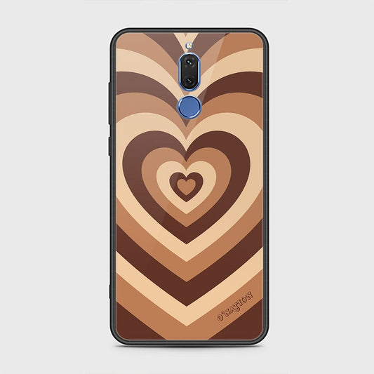 Huawei Mate 10 Lite Cover - O'Nation Heartbeat Series - HQ Ultra Shine Premium Infinity Glass Soft Silicon Borders Case