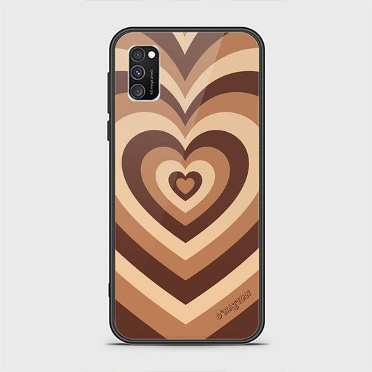 Samsung Galaxy A02s Cover - O'Nation Heartbeat Series - HQ Ultra Shine Premium Infinity Glass Soft Silicon Borders Case