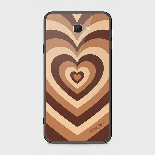 Samsung Galaxy J7 Prime Cover - O'Nation Heartbeat Series - HQ Ultra Shine Premium Infinity Glass Soft Silicon Borders Case