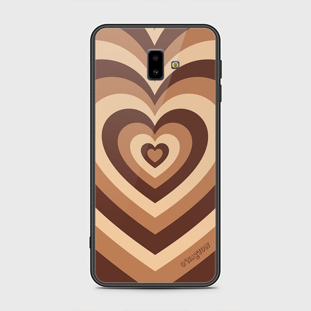 Samsung Galaxy J6 Plus 2018 Cover - O'Nation Heartbeat Series - HQ Ultra Shine Premium Infinity Glass Soft Silicon Borders Case