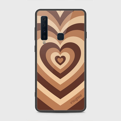 Samsung Galaxy A9 2018 Cover - O'Nation Heartbeat Series - HQ Ultra Shine Premium Infinity Glass Soft Silicon Borders Case