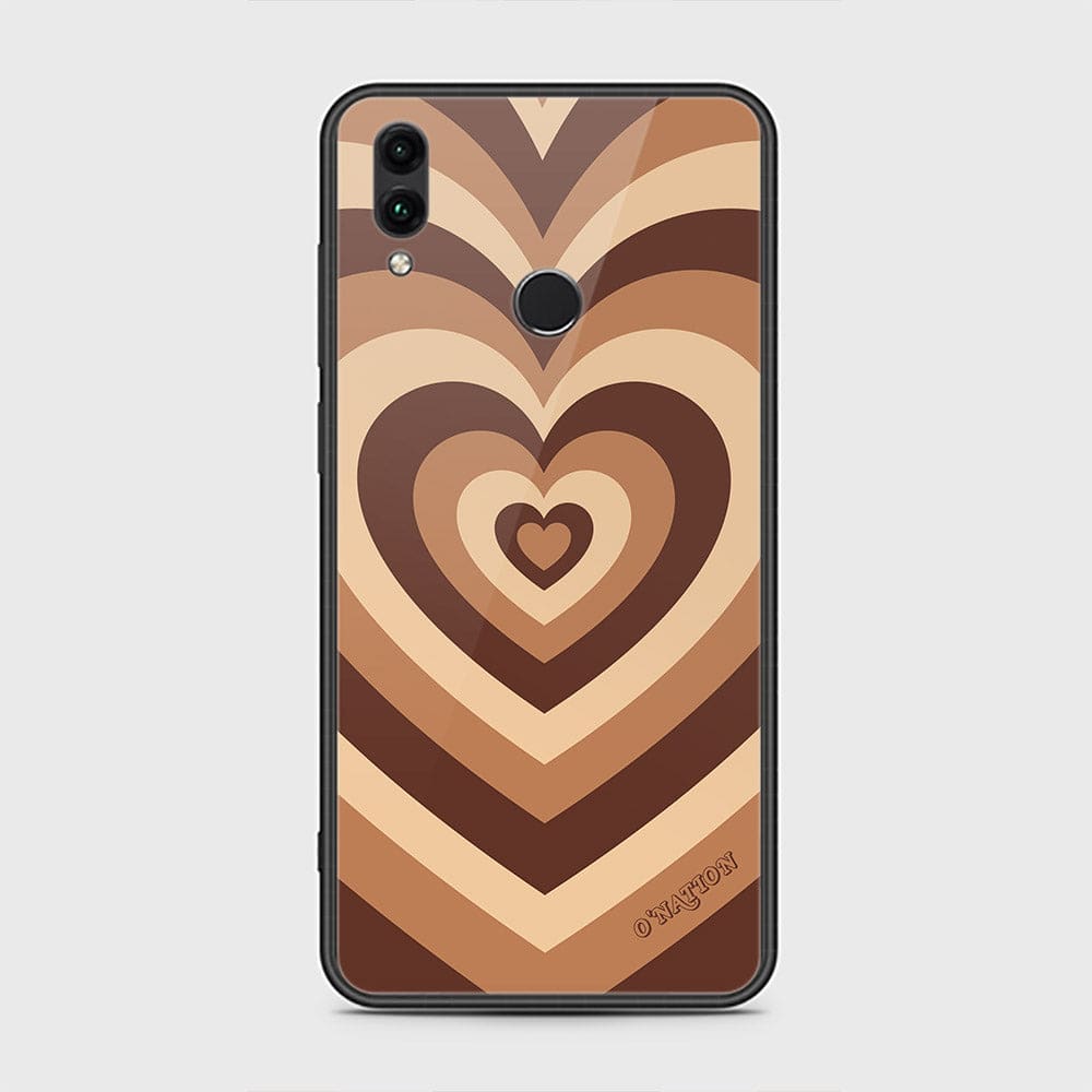 Huawei Honor 10 Lite Cover - O'Nation Heartbeat Series - HQ Ultra Shine Premium Infinity Glass Soft Silicon Borders Case