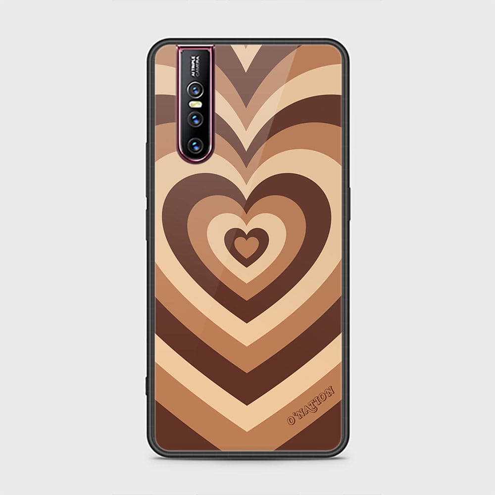 Vivo V15 Pro Cover - O'Nation Heartbeat Series - HQ Ultra Shine Premium Infinity Glass Soft Silicon Borders Case