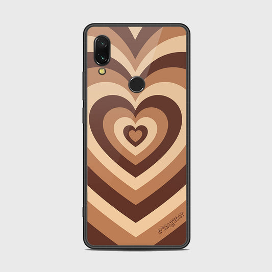 Xiaomi Redmi 7 Cover - O'Nation Heartbeat Series - HQ Ultra Shine Premium Infinity Glass Soft Silicon Borders Case